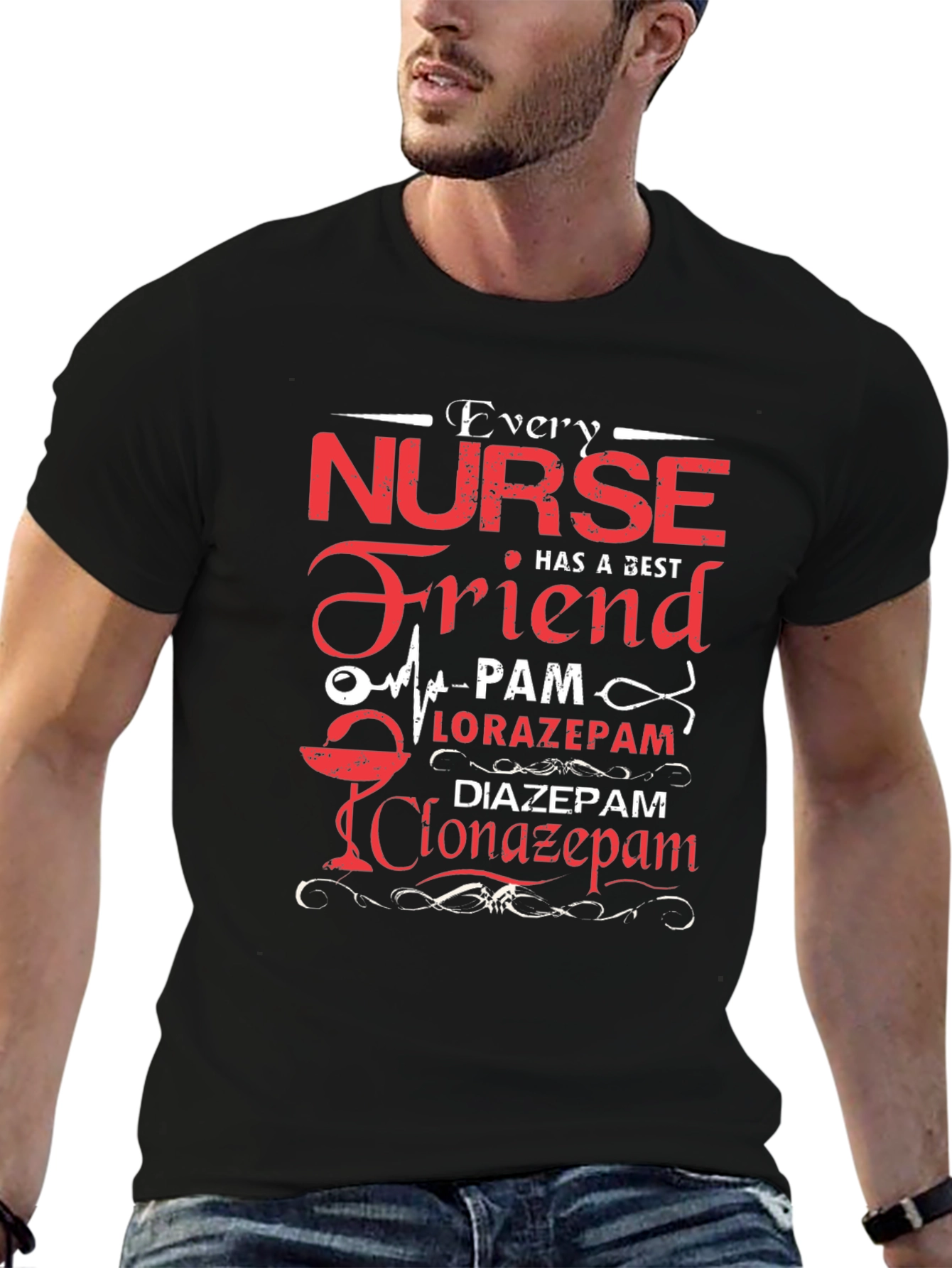 Camiseta Enfermera y Amigos - Humor Médico