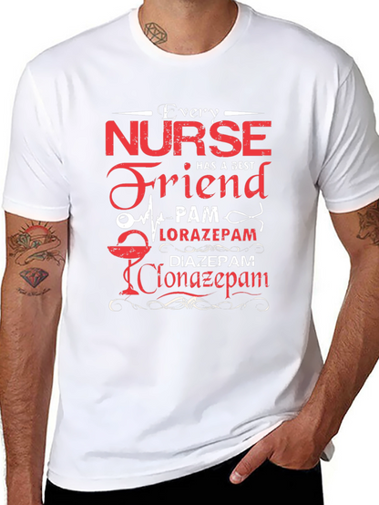 Camiseta Enfermera y Amigos - Humor Médico
