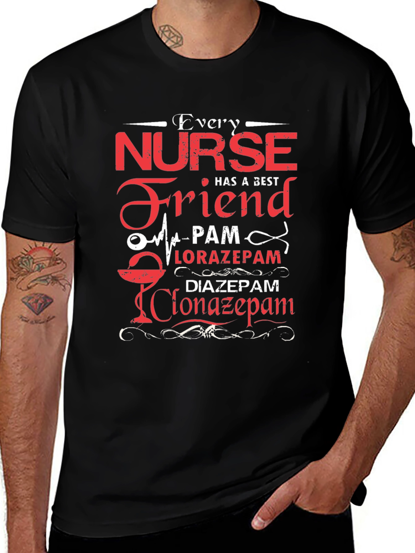 Camiseta Enfermera y Amigos - Humor Médico