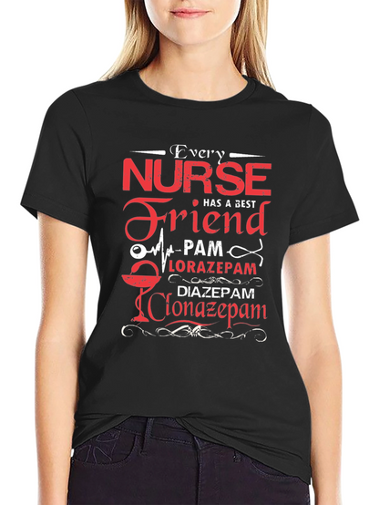 Camiseta Enfermera y Amigos - Humor Médico