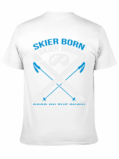 Camiseta Esquí Nacido Criado para la Nieve
