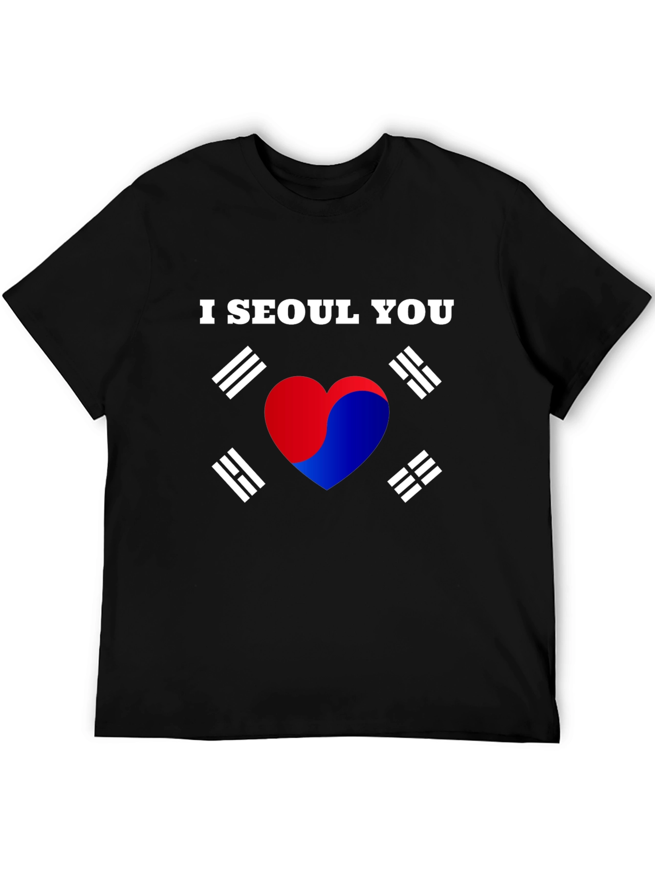 Camiseta Negra I Seoul You Corea