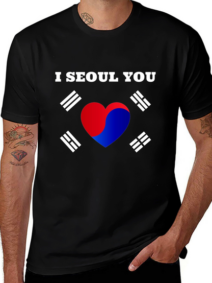 Camiseta Negra I Seoul You Corea