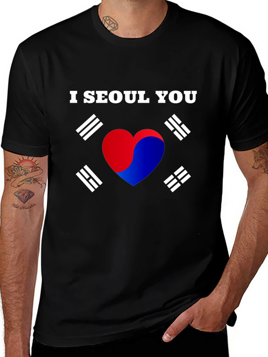 Camiseta Negra I Seoul You Corea