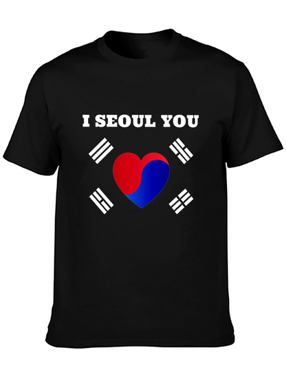 Camiseta Negra I Seoul You Corea