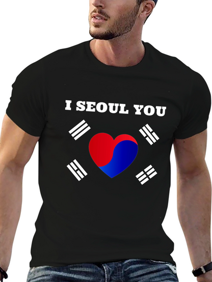 Camiseta Negra I Seoul You Corea