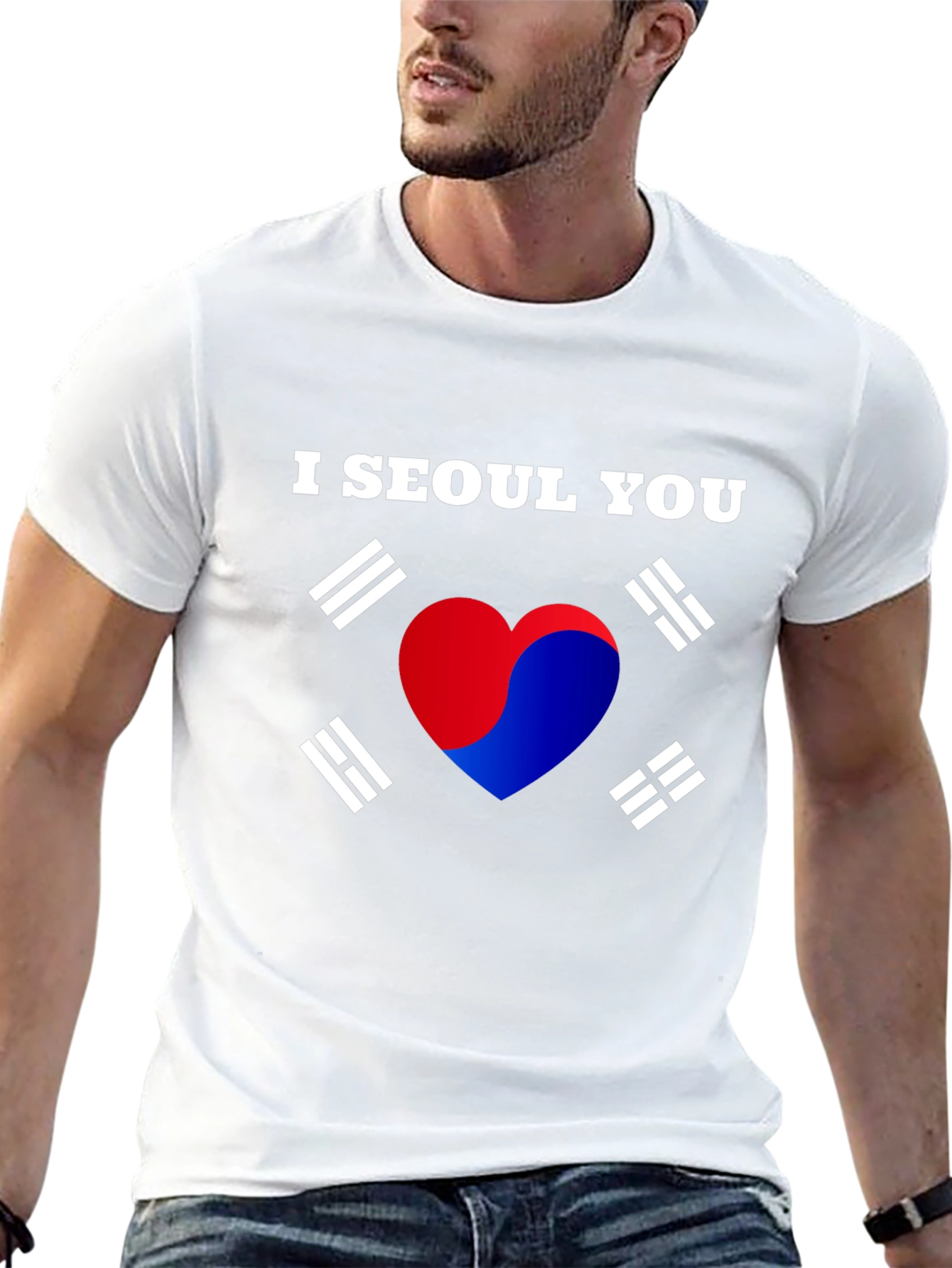 Camiseta Negra I Seoul You Corea