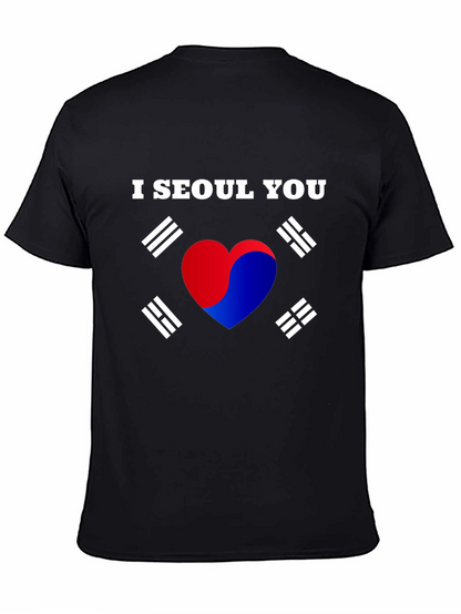 Camiseta Negra I Seoul You Corea