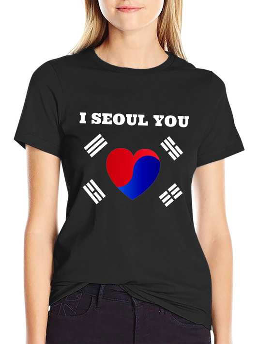 Camiseta Negra I Seoul You Corea