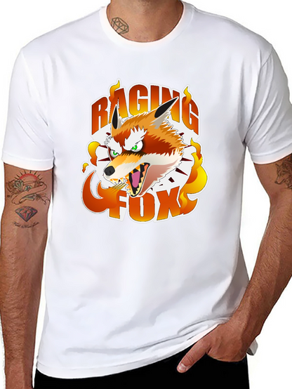 Camiseta Negra Raging Fox