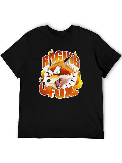 Camiseta Negra Raging Fox