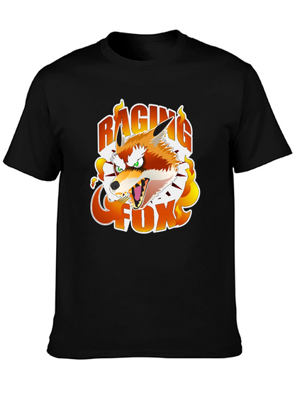Camiseta Negra Raging Fox