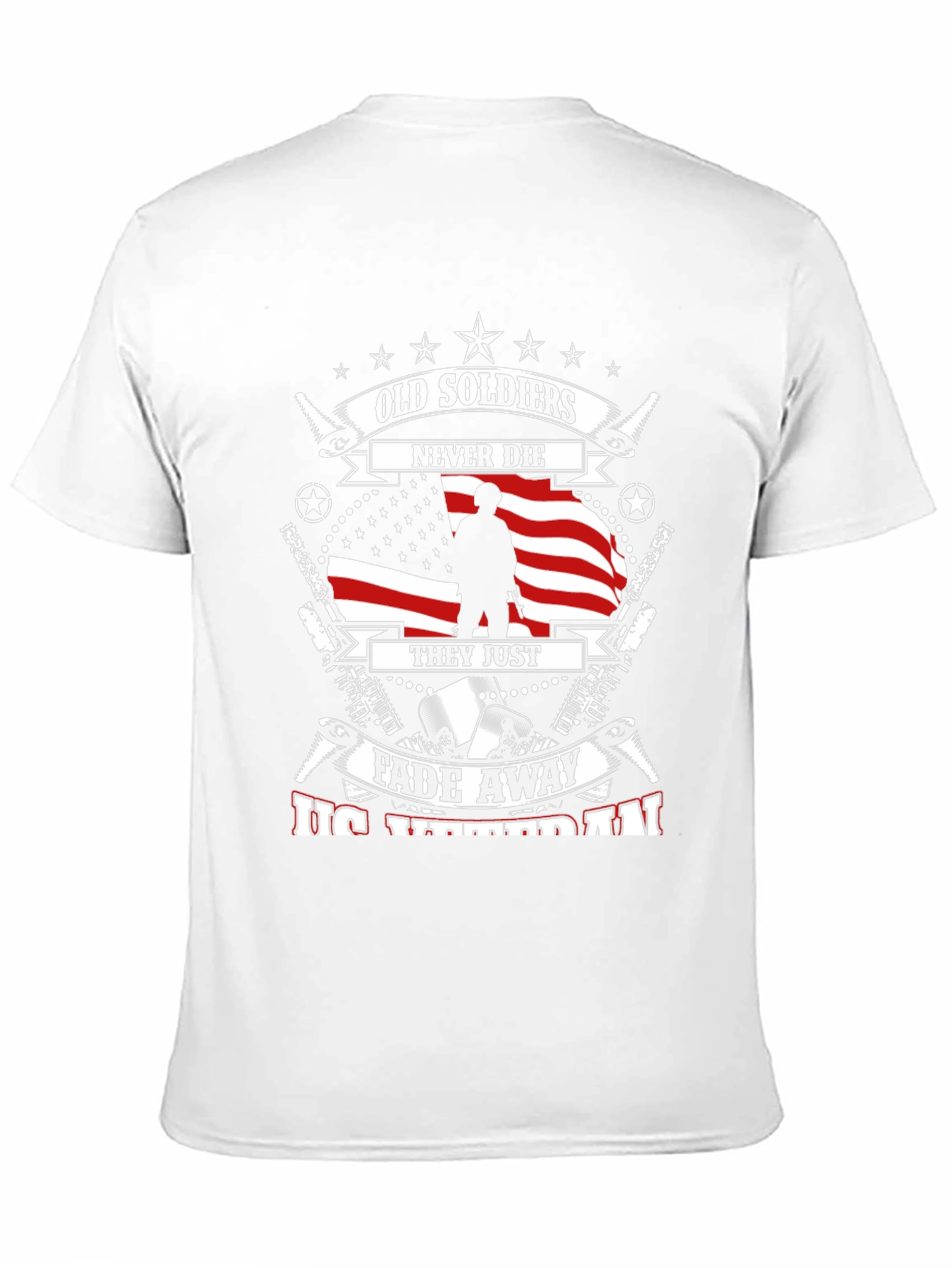 Camiseta Veterano USA - Los Viejos Soldados Nunca Mueren