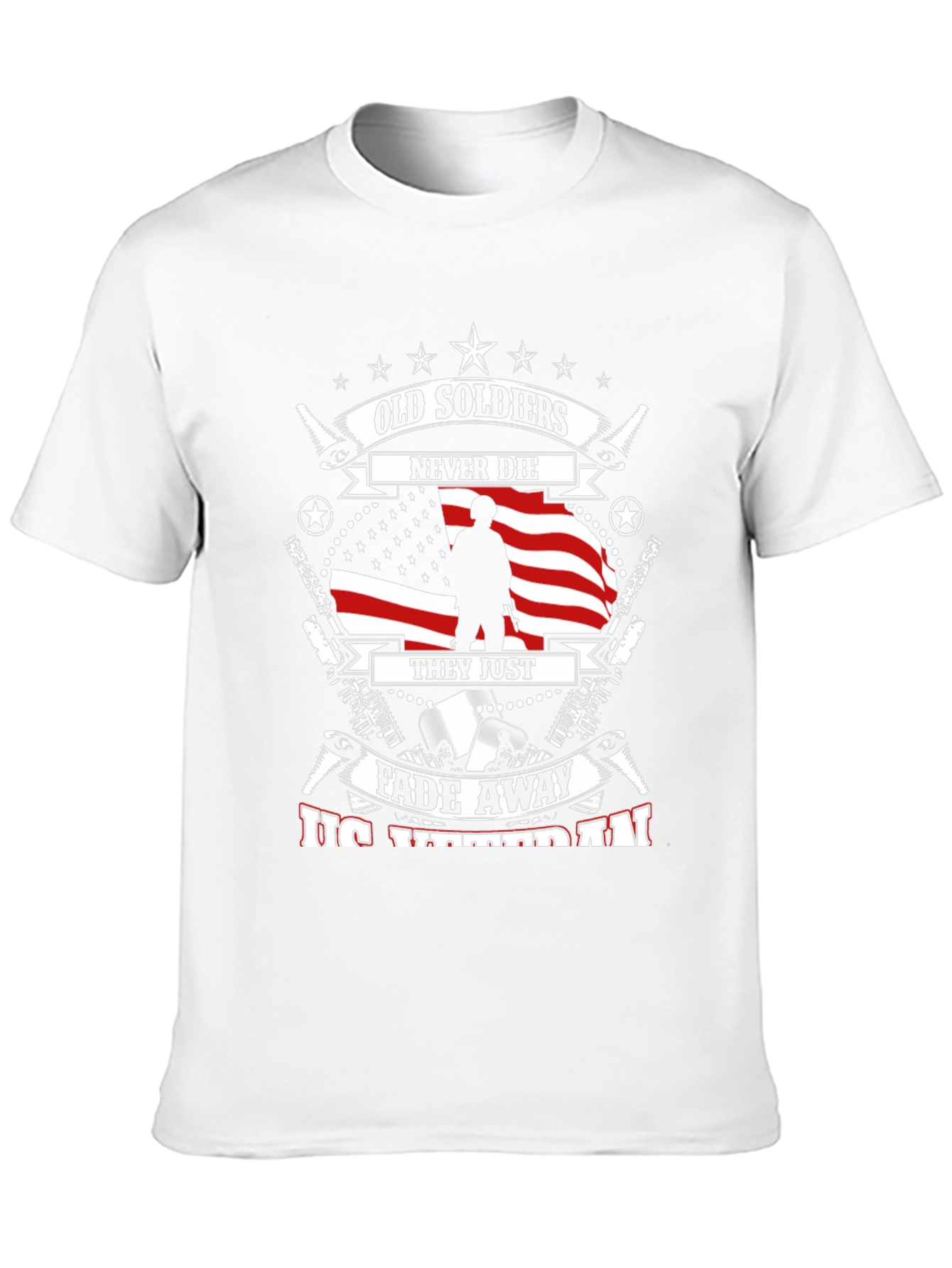 Camiseta Veterano USA - Los Viejos Soldados Nunca Mueren