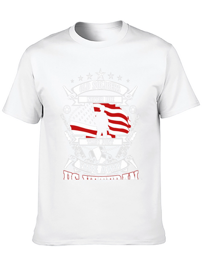 Camiseta Veterano USA - Los Viejos Soldados Nunca Mueren