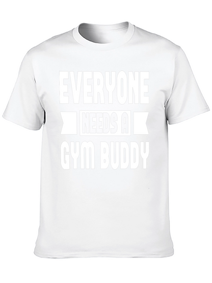 Camiseta Negra Gym Buddy
