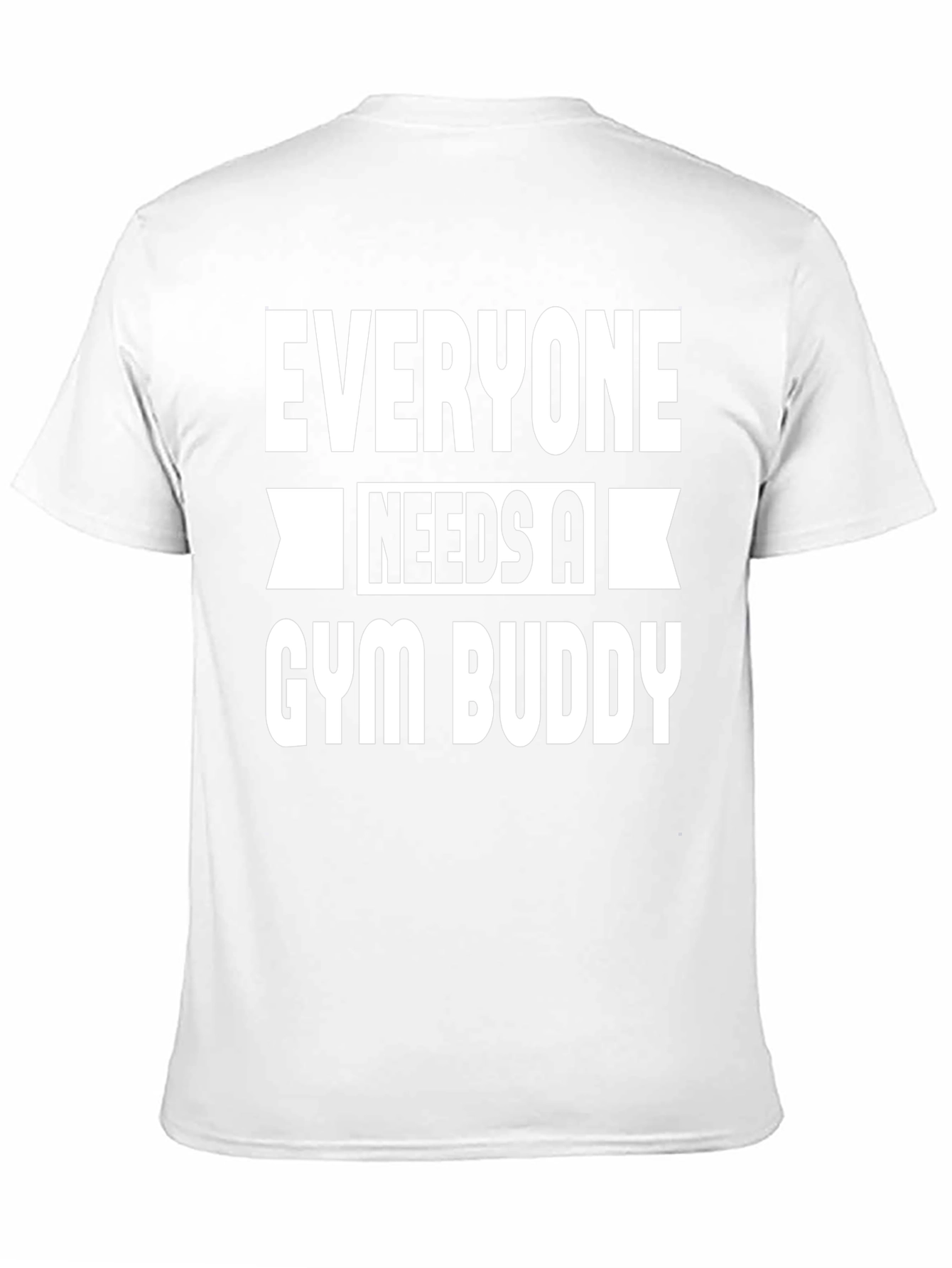 Camiseta Negra Gym Buddy