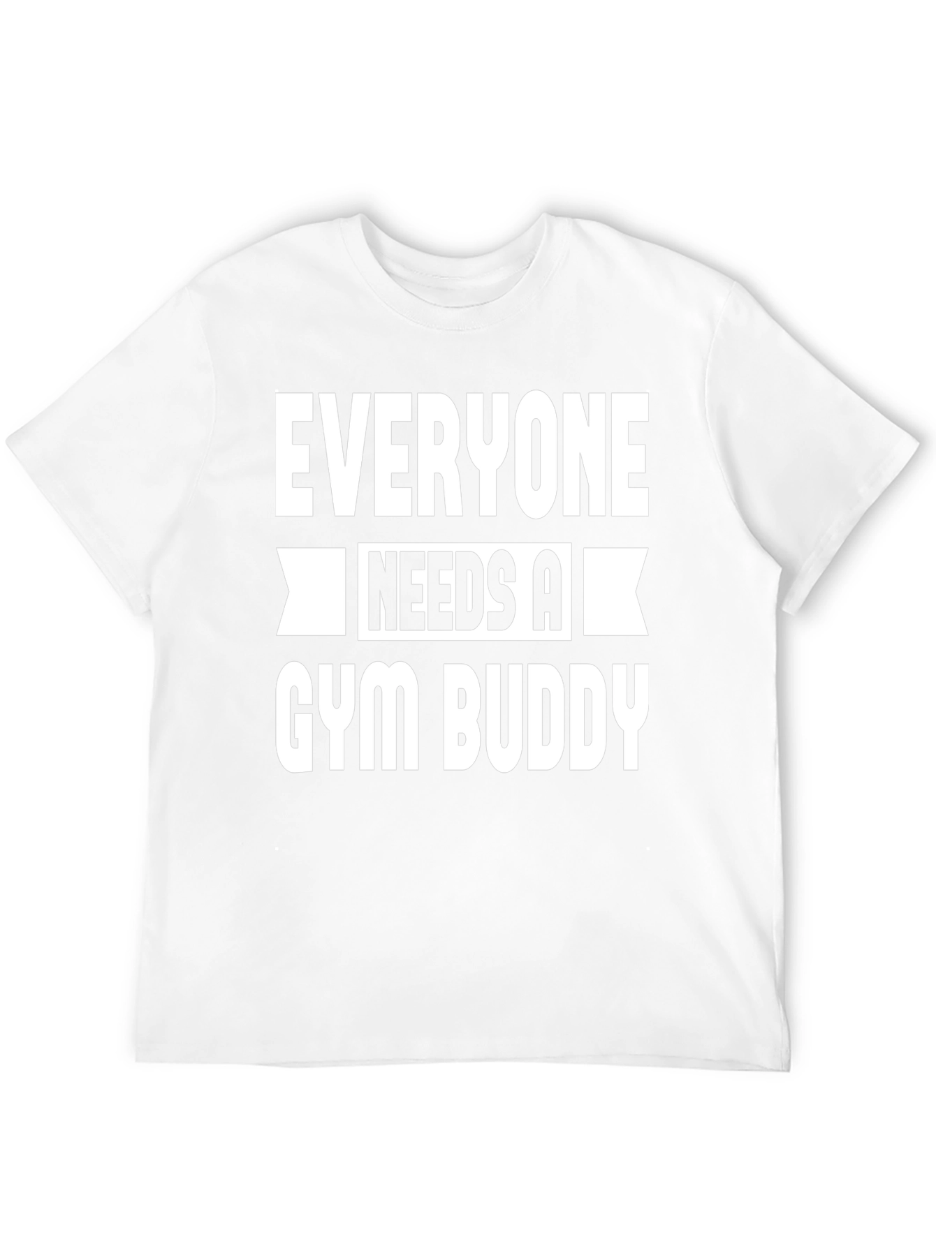 Camiseta Negra Gym Buddy