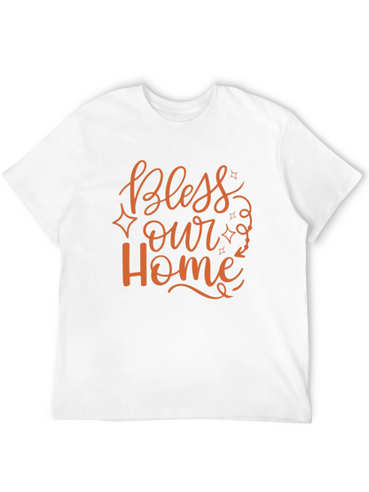 Camiseta Negra Bless Our Home