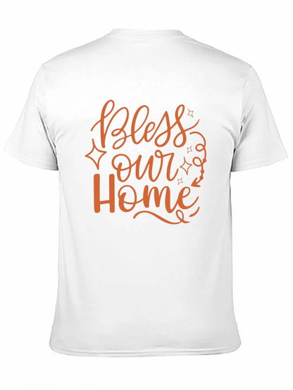 Camiseta Negra Bless Our Home