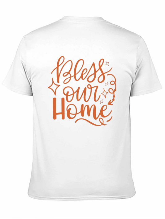 Camiseta Negra Bless Our Home