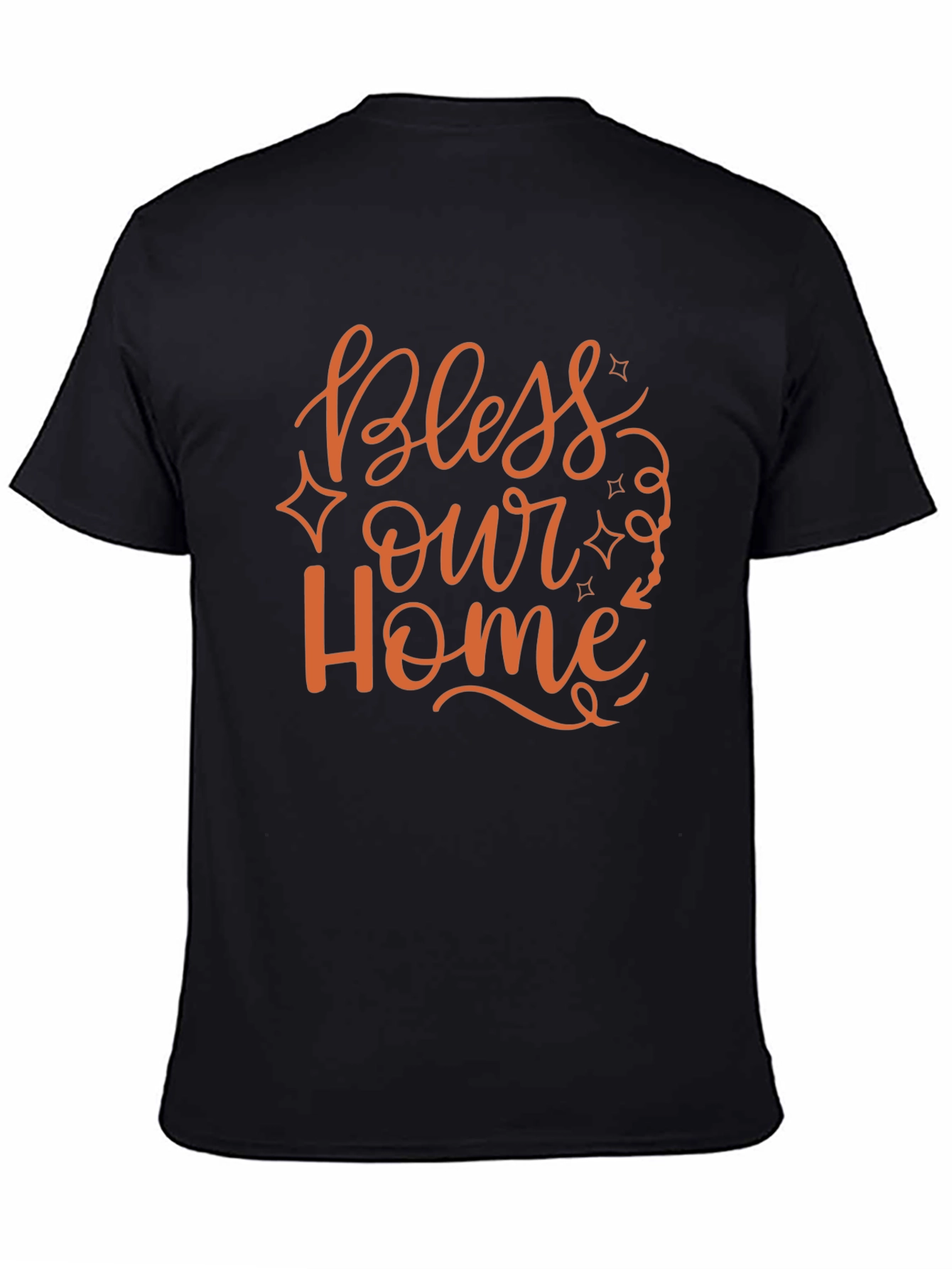 Camiseta Negra Bless Our Home