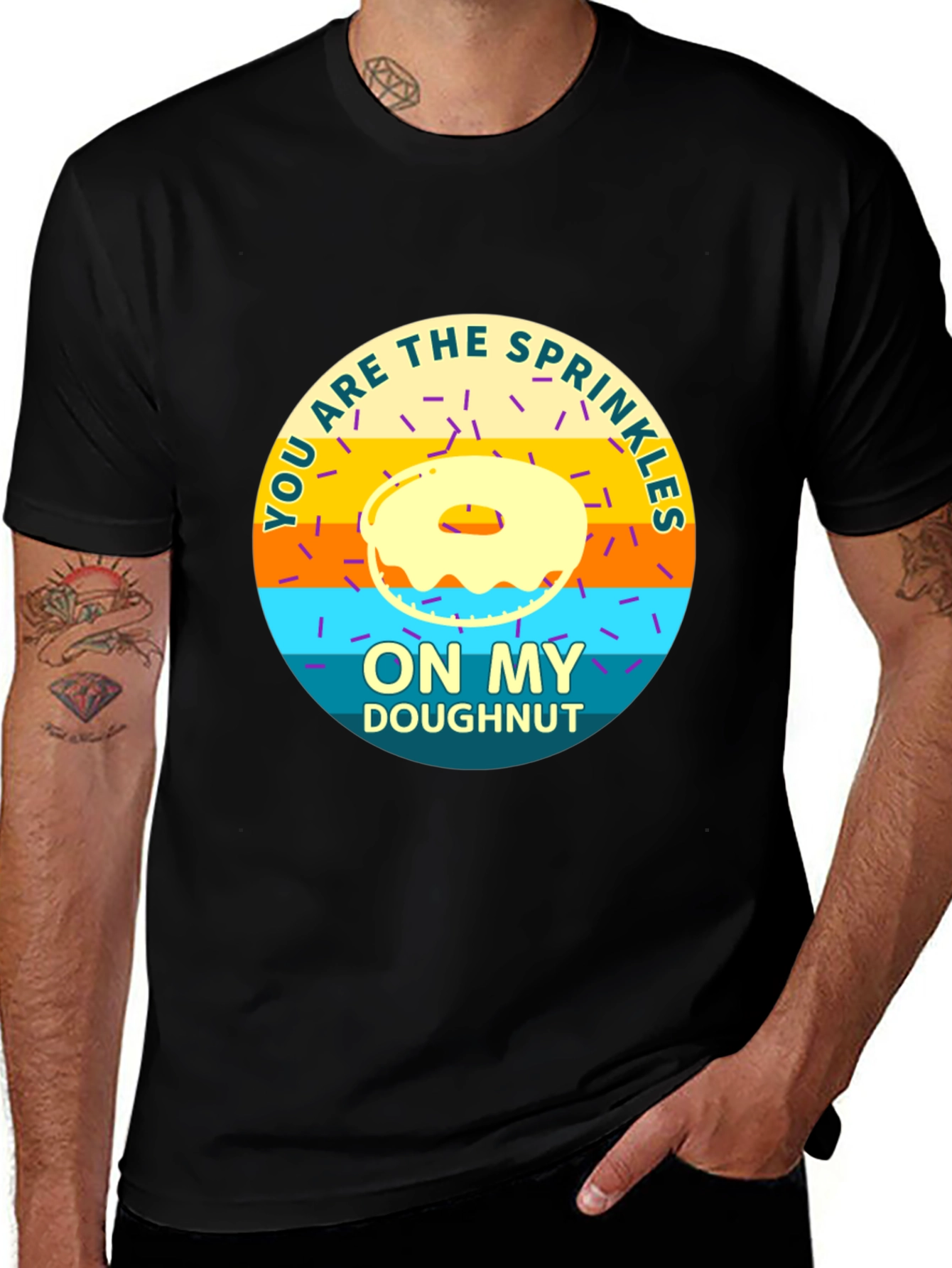 Camiseta Eres las chispas de mi dona divertida