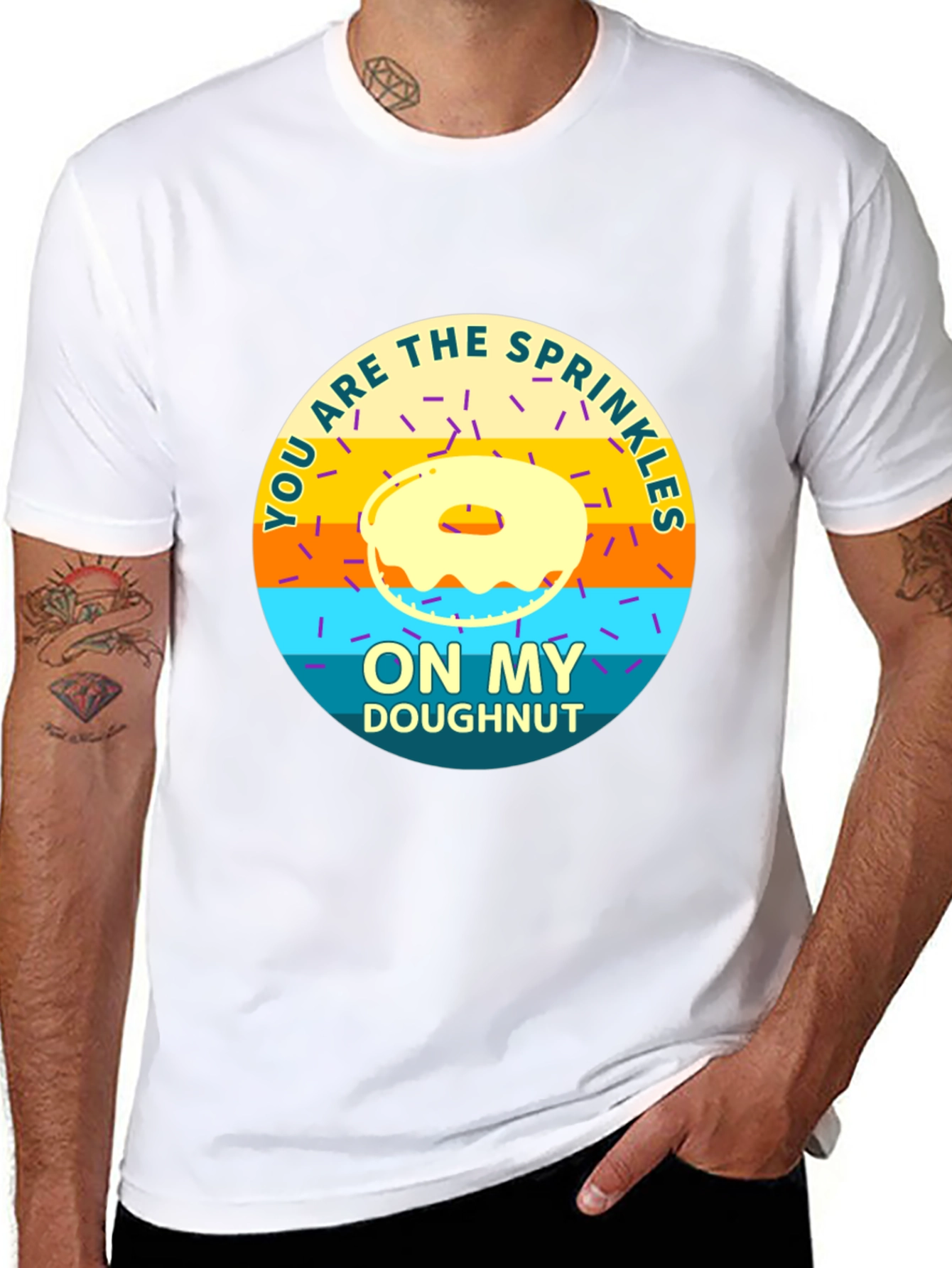 Camiseta Eres las chispas de mi dona divertida