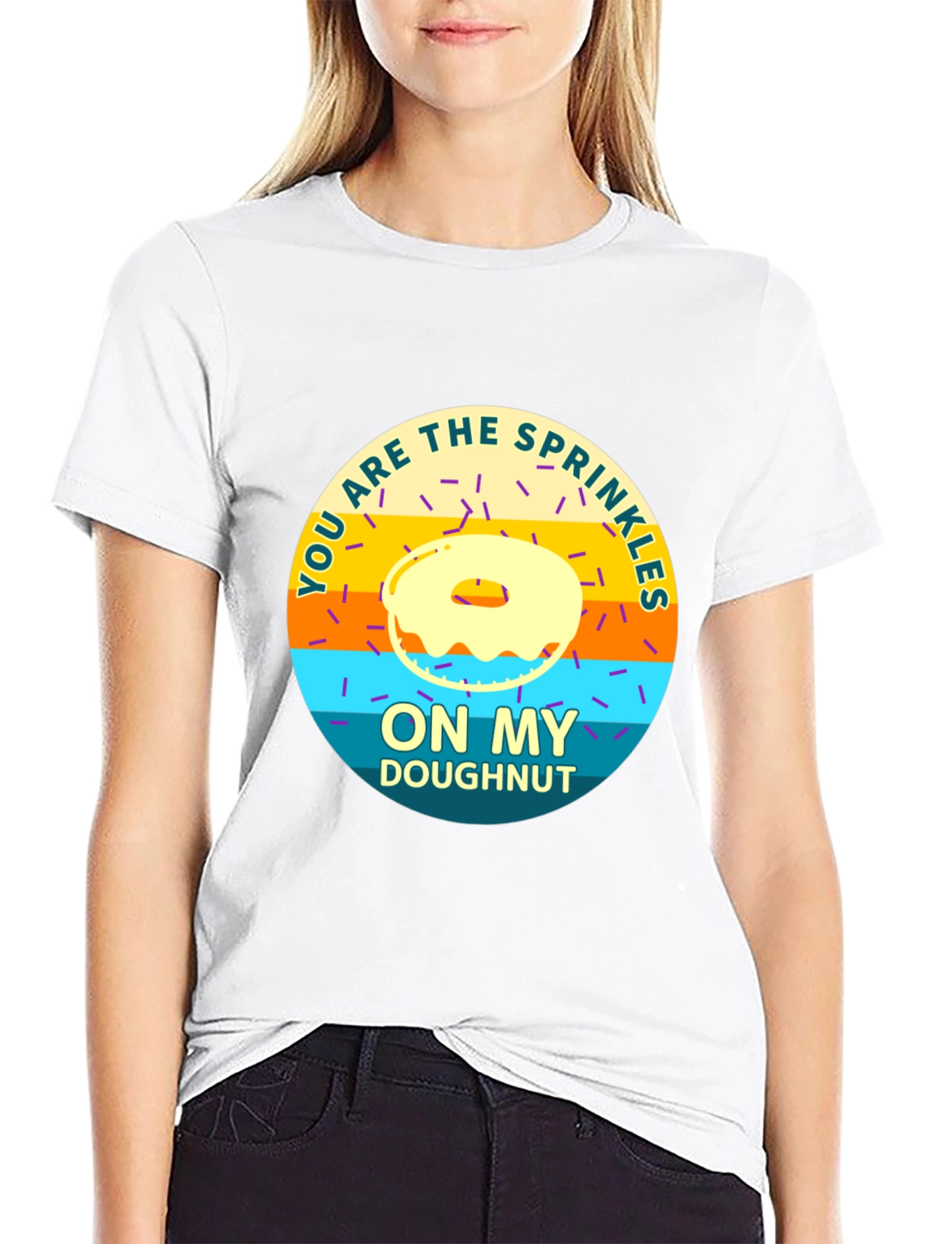 Camiseta Eres las chispas de mi dona divertida