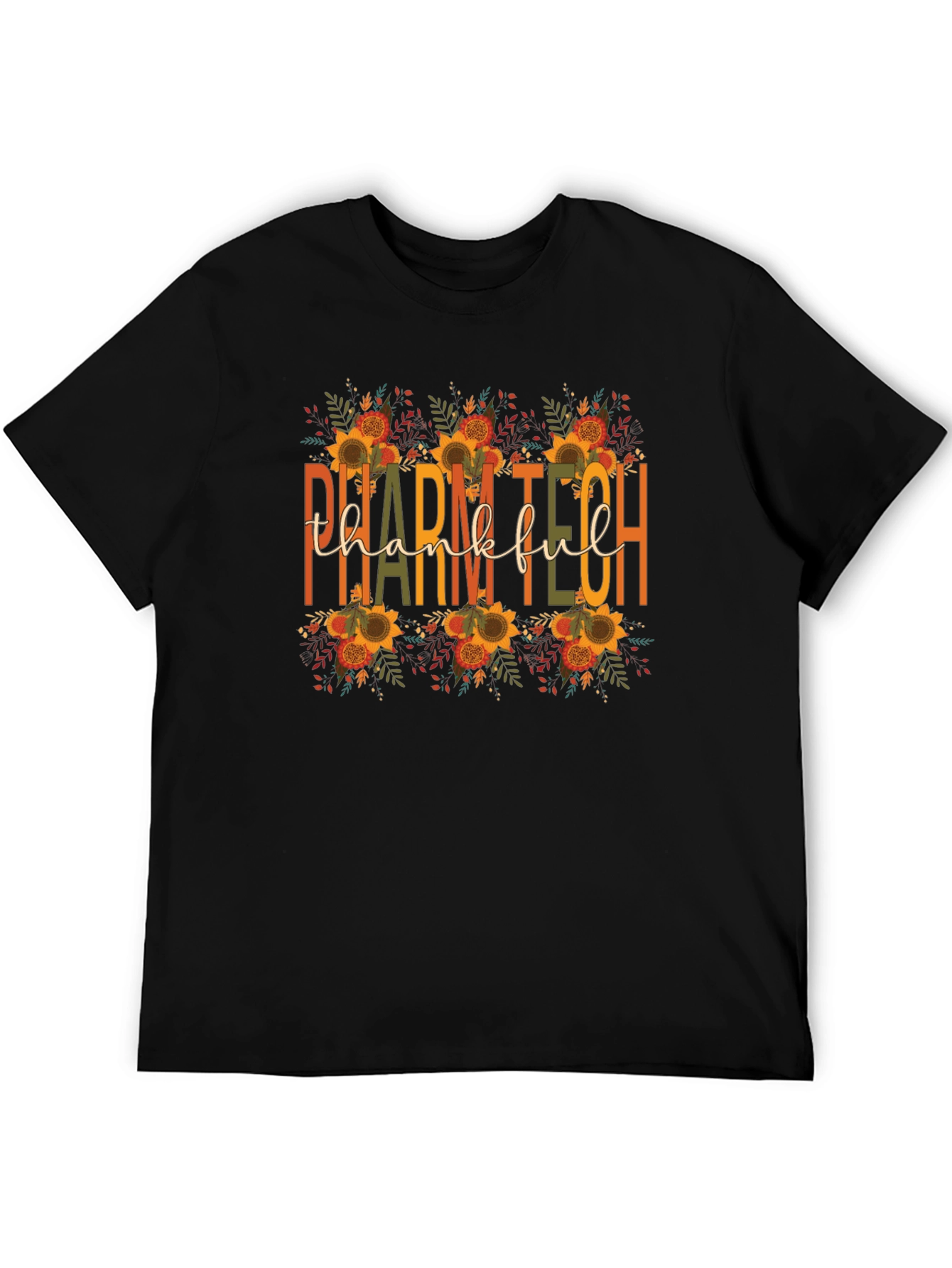 Camiseta Pharm Tech Agradecido Otoño