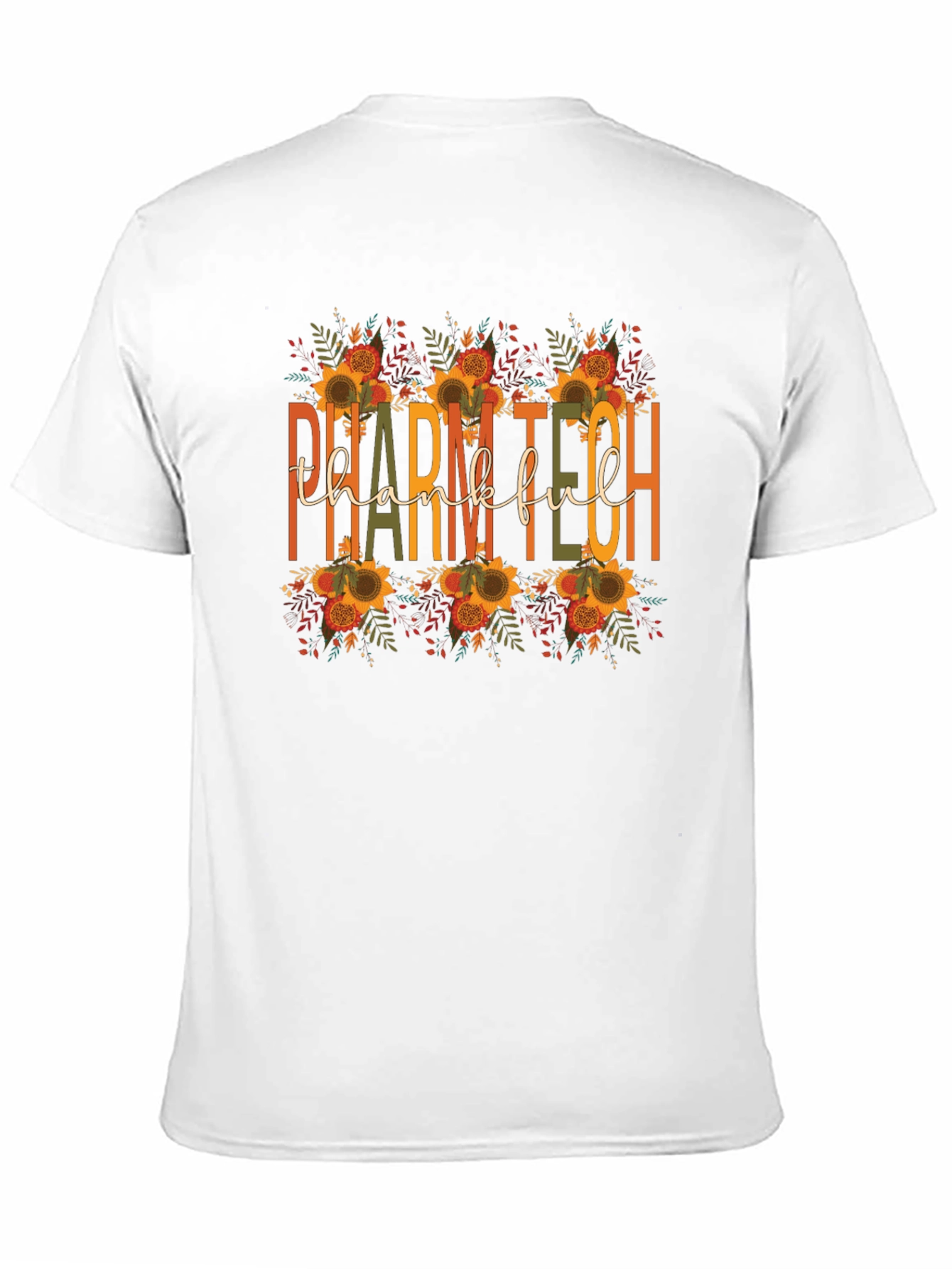 Camiseta Pharm Tech Agradecido Otoño