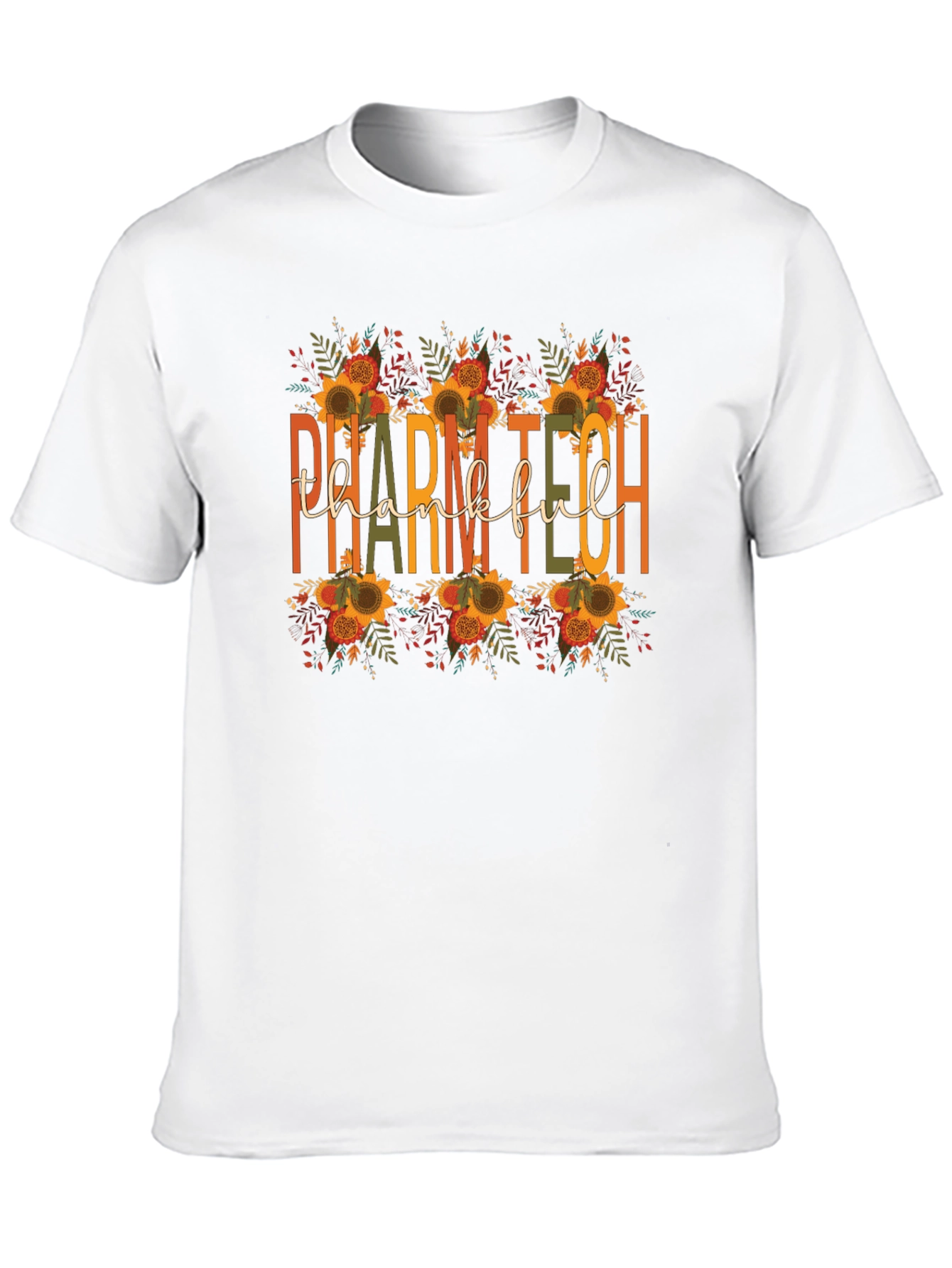 Camiseta Pharm Tech Agradecido Otoño