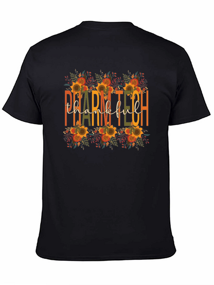 Camiseta Pharm Tech Agradecido Otoño