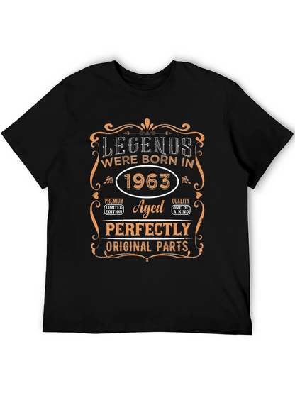 Camiseta Leyendas Nacidas en 1963
