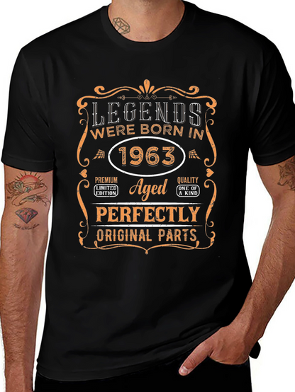 Camiseta Leyendas Nacidas en 1963
