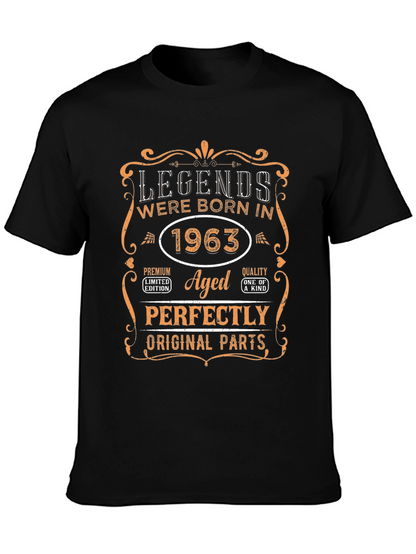 Camiseta Leyendas Nacidas en 1963