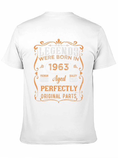 Camiseta Leyendas Nacidas en 1963