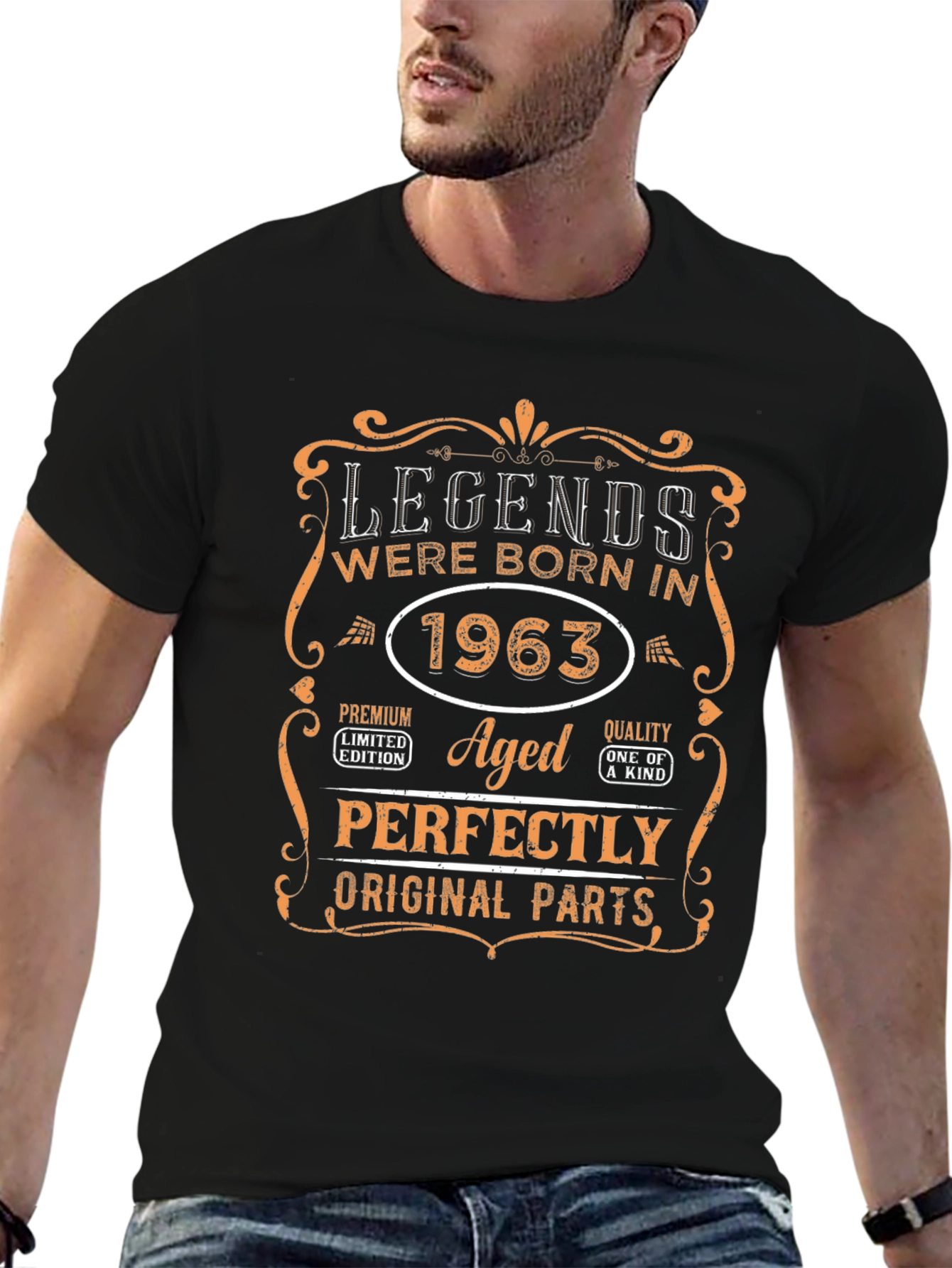 Camiseta Leyendas Nacidas en 1963