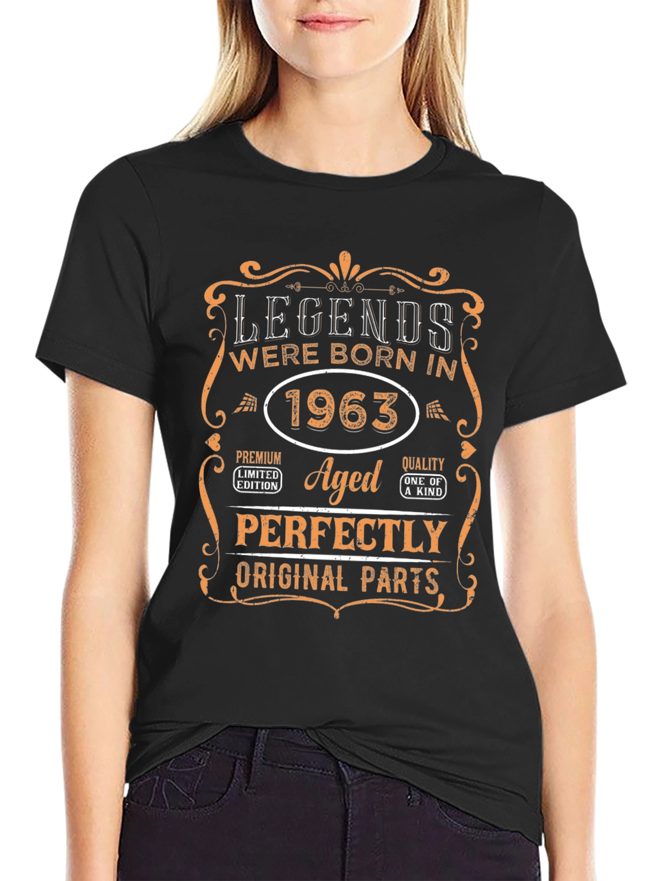 Camiseta Leyendas Nacidas en 1963
