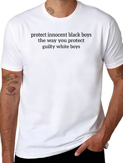 Camiseta Negra: Protección e Igualdad