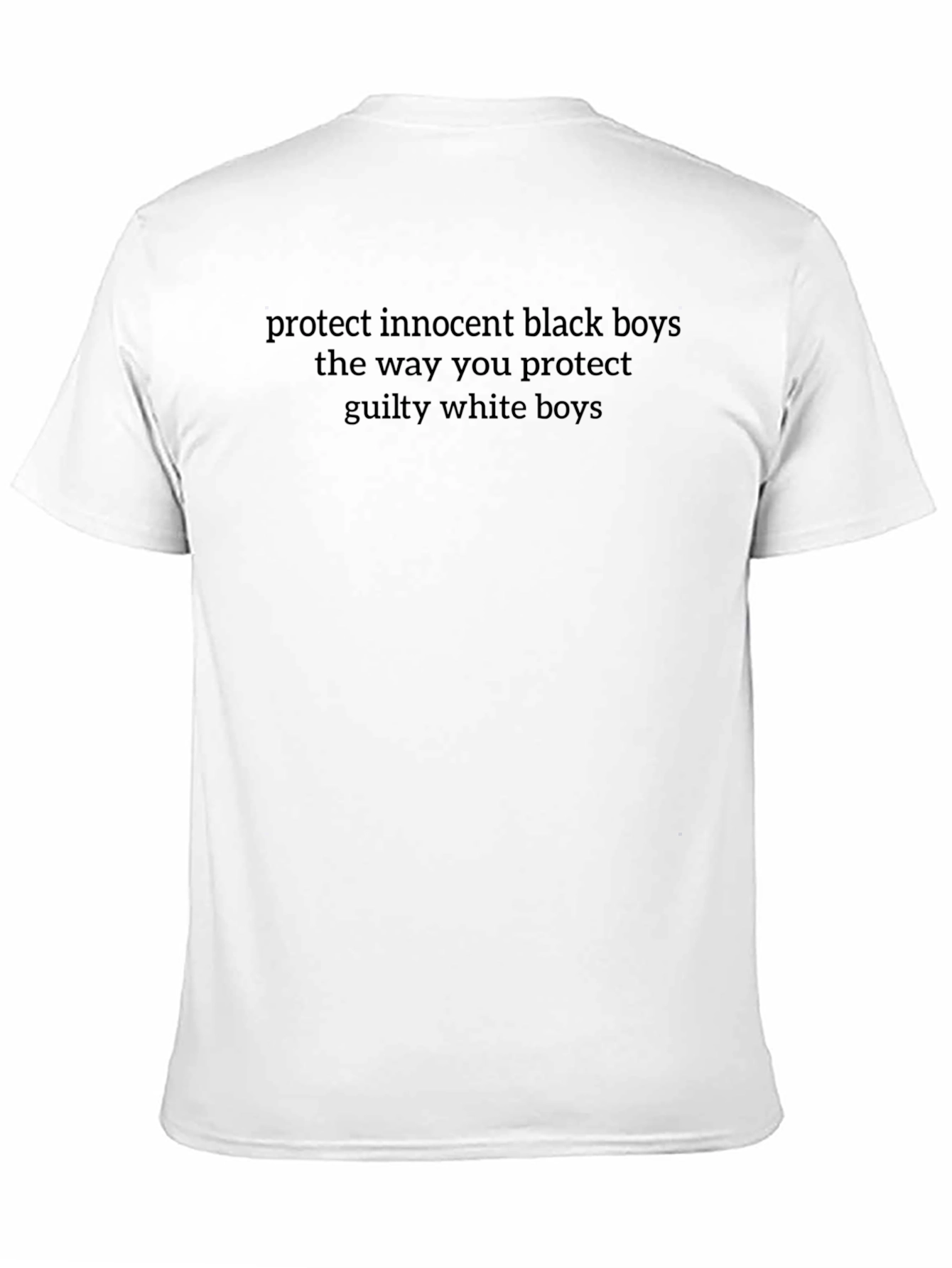 Camiseta Negra: Protección e Igualdad
