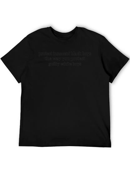 Camiseta Negra: Protección e Igualdad