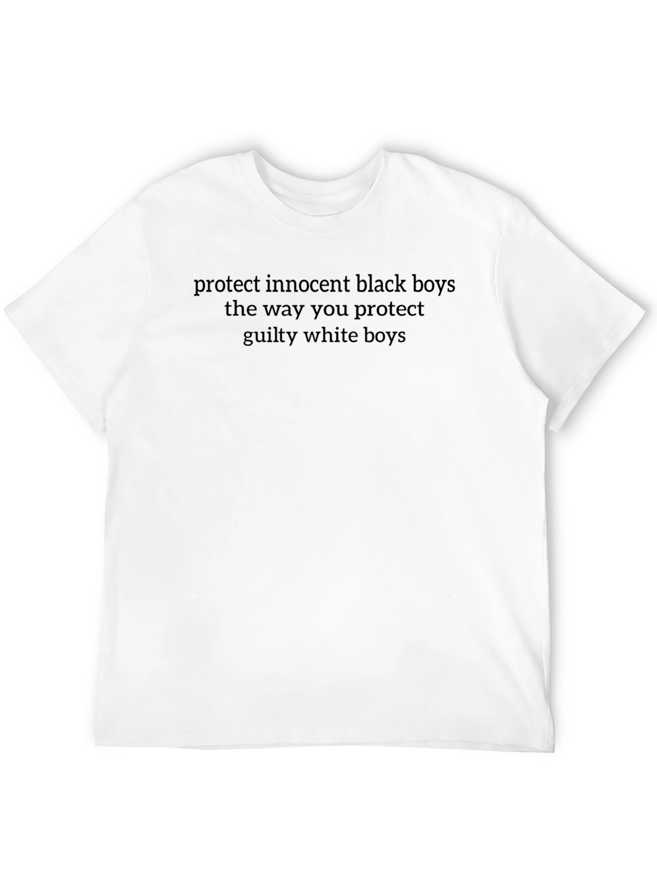 Camiseta Negra: Protección e Igualdad