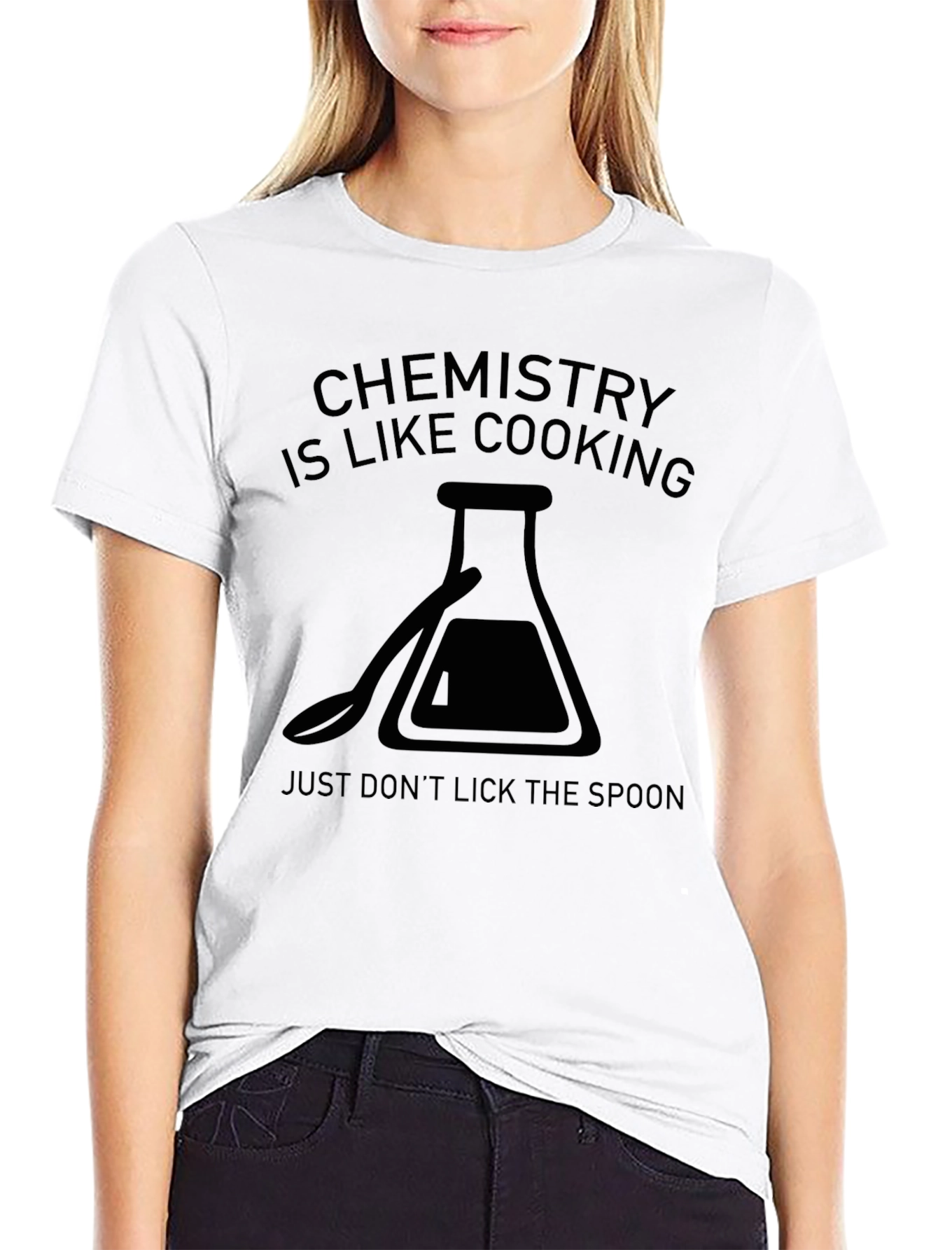 Camiseta Negra: Química es Como Cocinar