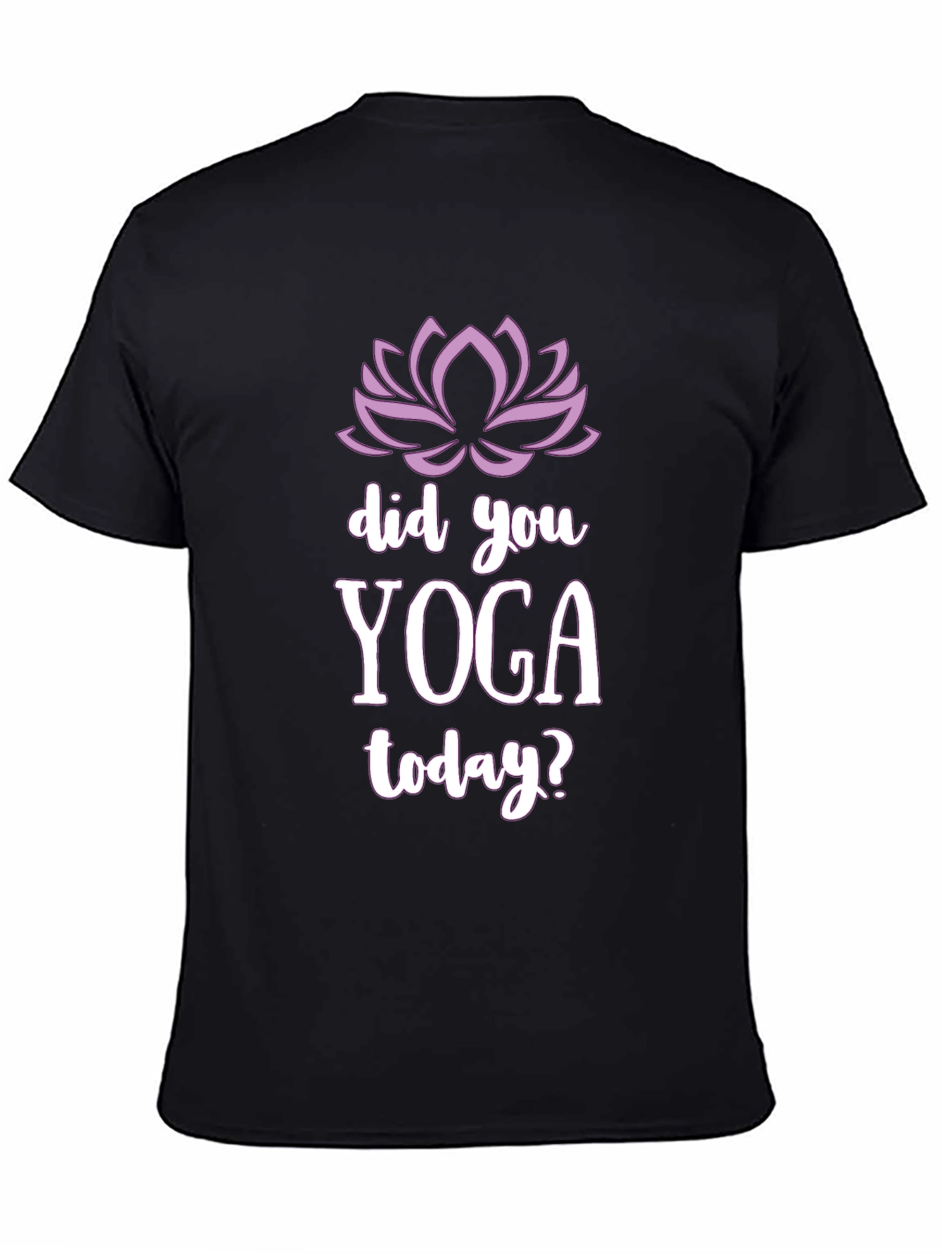 Camiseta Yoga Hombre - ¿Hiciste Yoga Hoy?