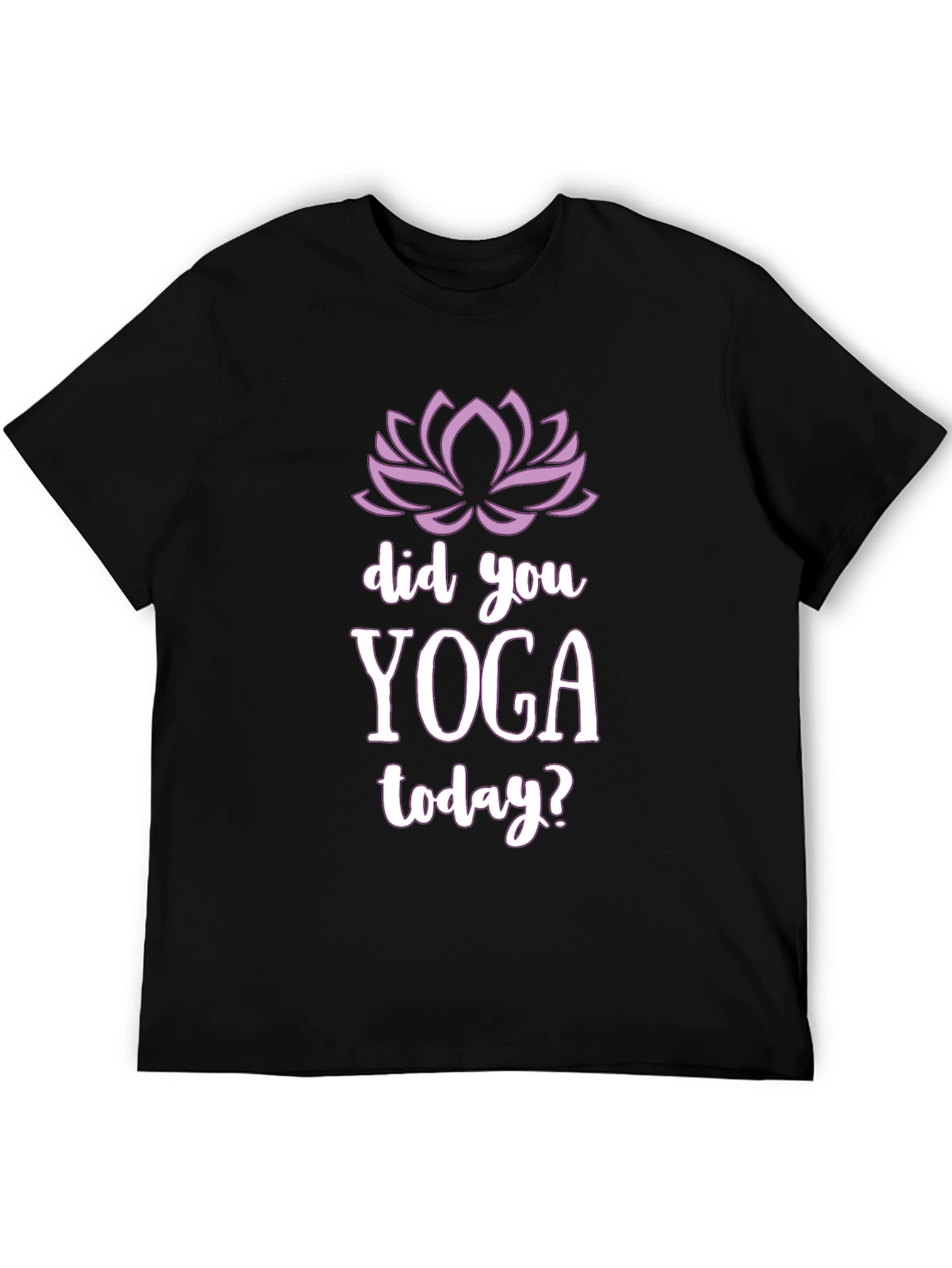 Camiseta Yoga Hombre - ¿Hiciste Yoga Hoy?
