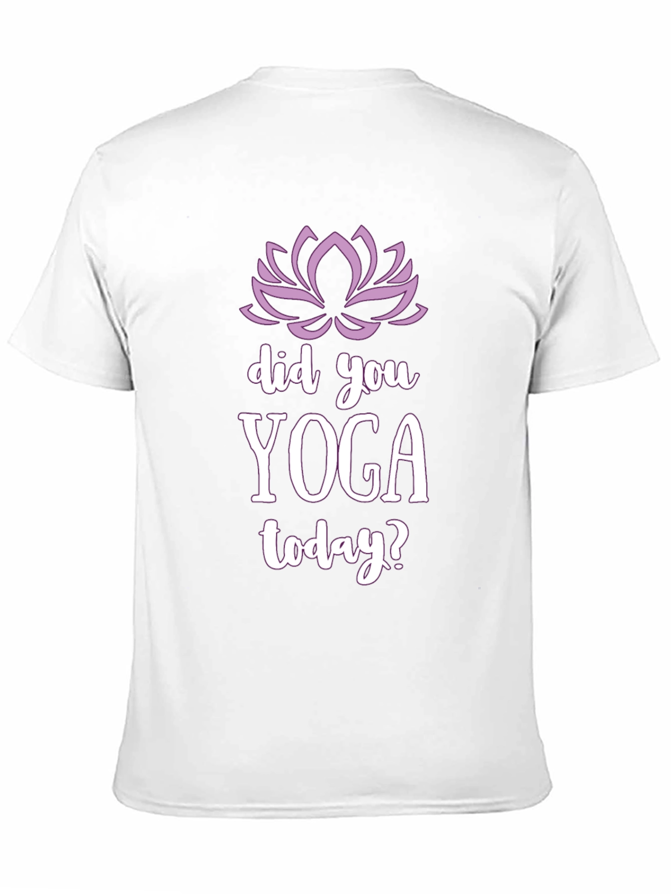 Camiseta Yoga Hombre - ¿Hiciste Yoga Hoy?