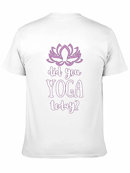 Camiseta Yoga Hombre - ¿Hiciste Yoga Hoy?