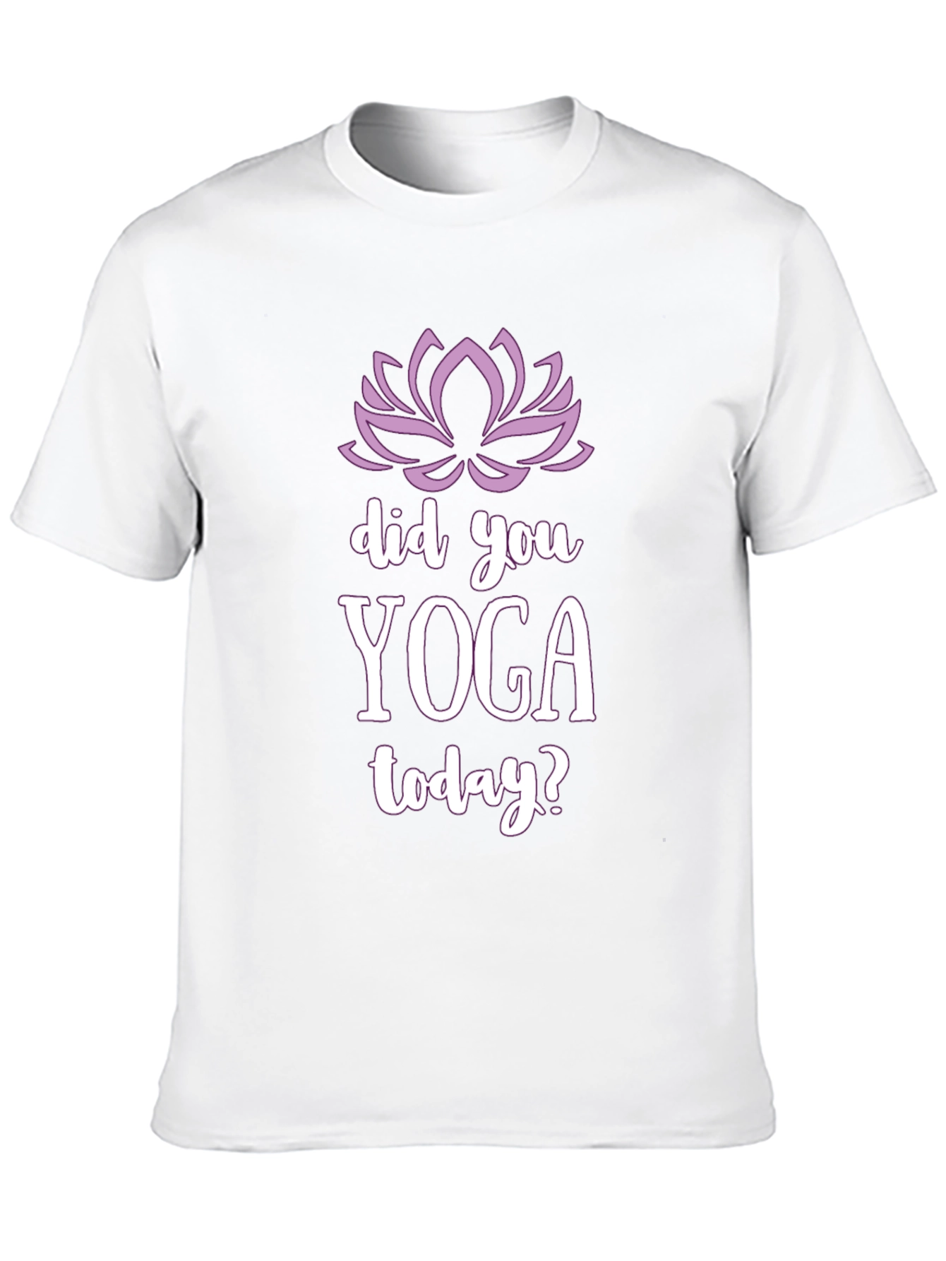 Camiseta Yoga Hombre - ¿Hiciste Yoga Hoy?