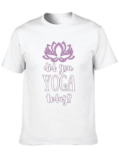 Camiseta Yoga Hombre - ¿Hiciste Yoga Hoy?